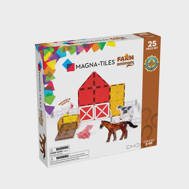 johnco stem MAGNA-TILES - FARM ANIMALS - 25 PIECE SET